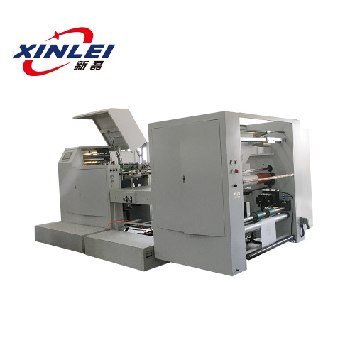 High Speed Bottom Sharp Bottom Paper Bag Making Machine