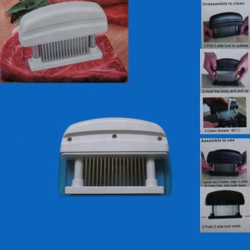 Meat Tenderizer Tool with 48 Needle Blades