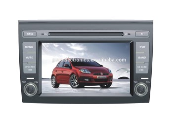 7" Fixed Double Din DVD for FIAT BRAVO 2012