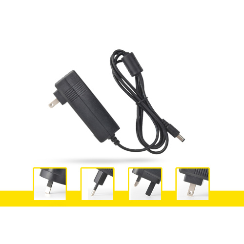 24V 2.5A Adapter i rrymës në prizë të ndërrueshme 60W 60W