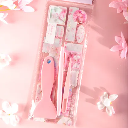 Wholesale Sakura Collection PET Waterproof Washi Tape Set - Joytop 000389