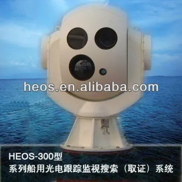 Marine electro-optics tracking, glaring and surveillance system