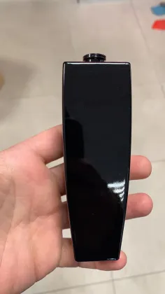 cosmetics packaging green glass water base painting