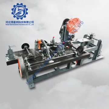 Single Strand Wire Twisted Barbed Wire Making Machine for Railroad Fences