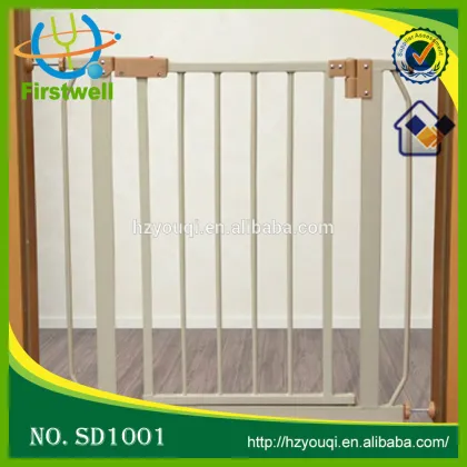 foldable metal safety gate baby milk cow and gate