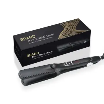 Professional Salon Wide Version Private Label Ceramic Hair Straightener Flat Iron