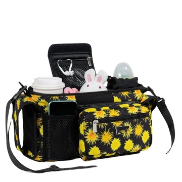 Multifunctional Canvas Diaper Bag Tote for Baby Care and Travel