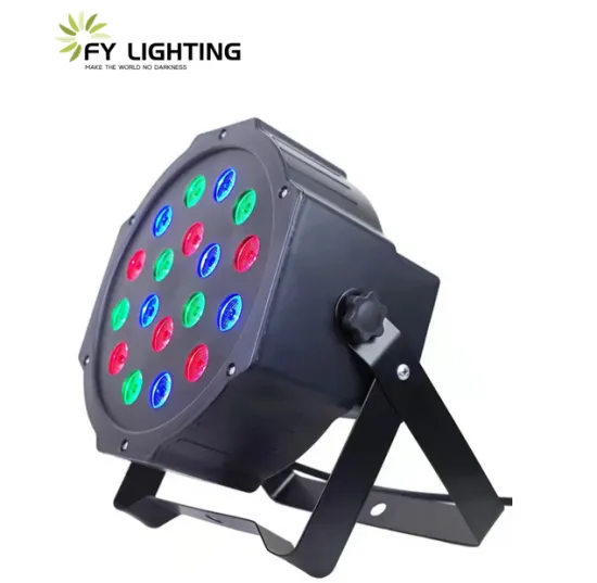 Stage Par Light 18 36 LED RGB DJ Lights with DMX 512 and Voice Control for Disco Parties