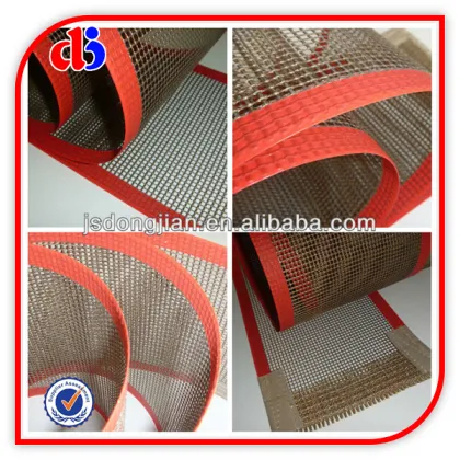 PTFE raw material roller conveyor drying belt