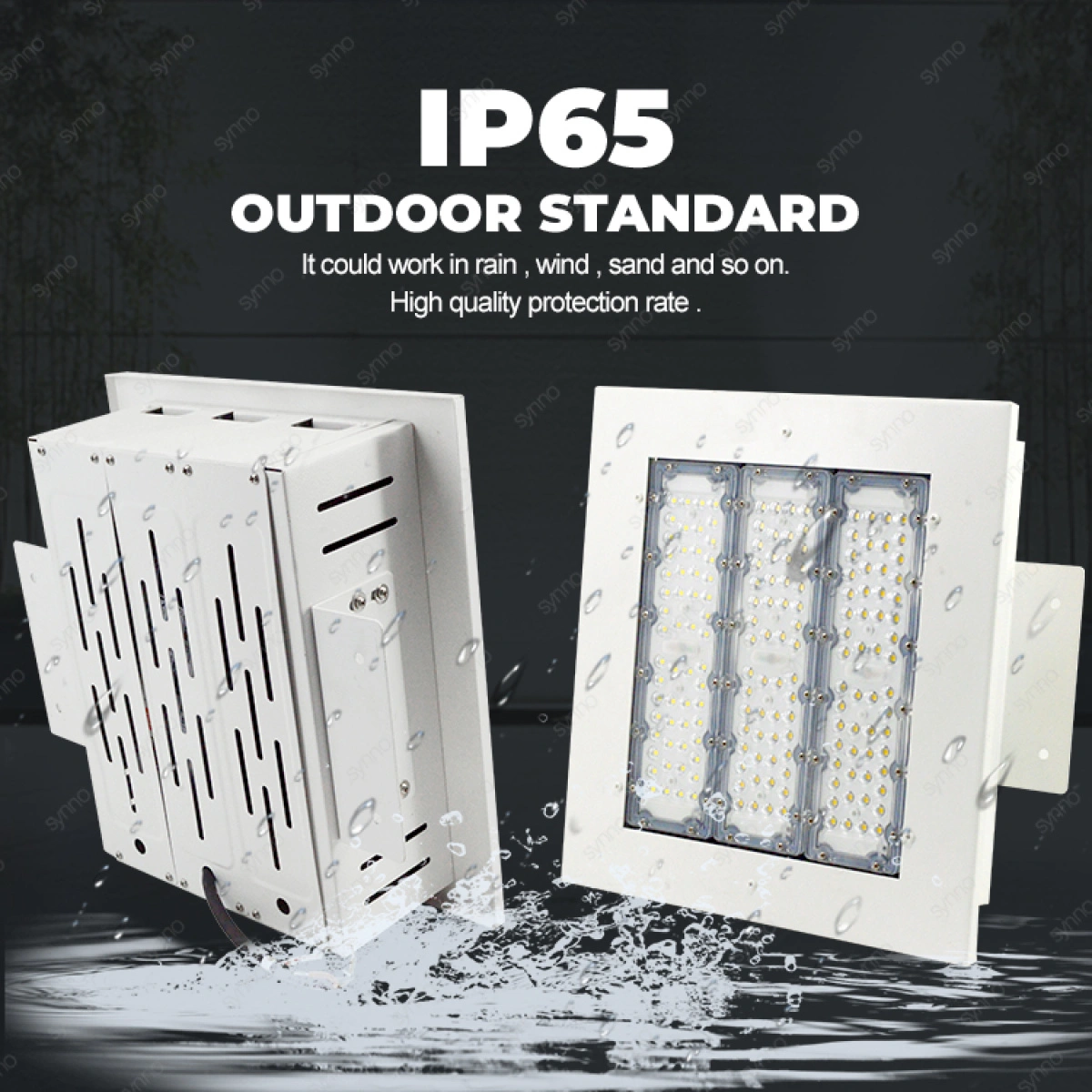 SL-FL-F31 LED tunnel light for highway tunnels, gas station canopies and industrial yards