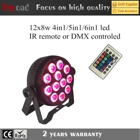 China professional led par can stage light 12x4in1/5in1/6in1 mini par can light