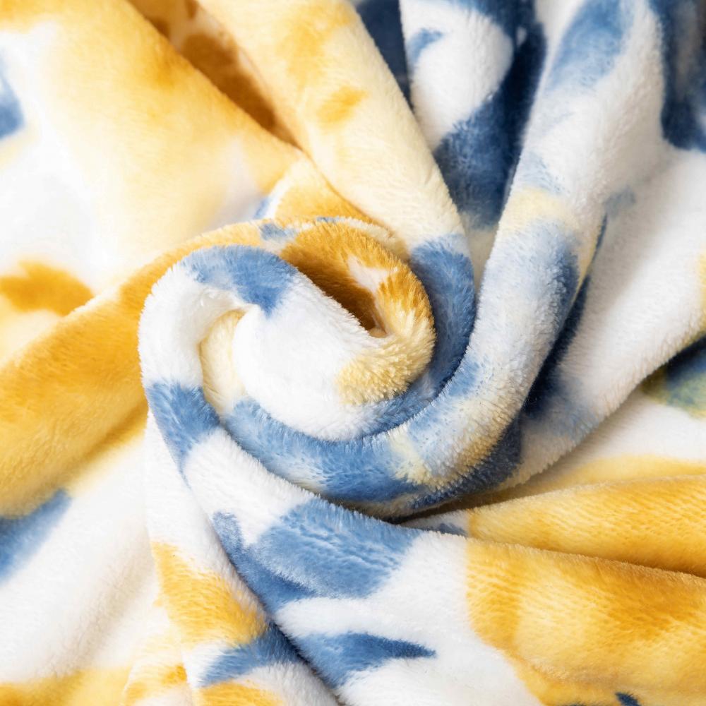 Manta de cama de lana de coral de franela Mink Touch