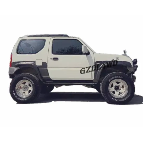 4x4 Off Road ABS Fender Flares for Jimny 1998+ - GZDL4WD