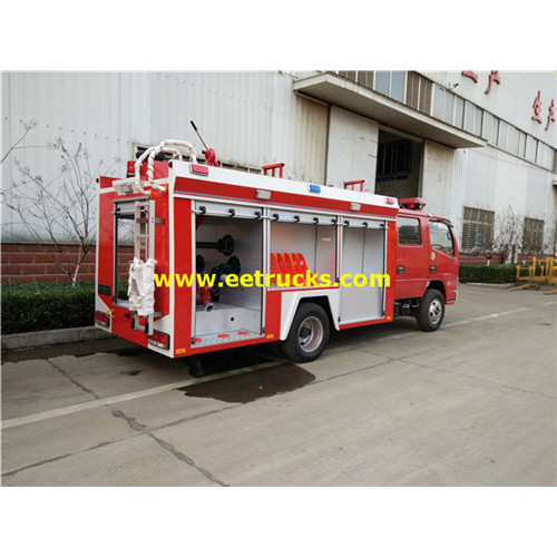 6000L 150HP Fire Water Vehicles