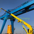 Marine Crane with Telescopic Boom for Ship Use