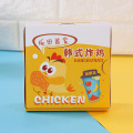 Custom Recycled Paper Chicken French Fries Packaging Box