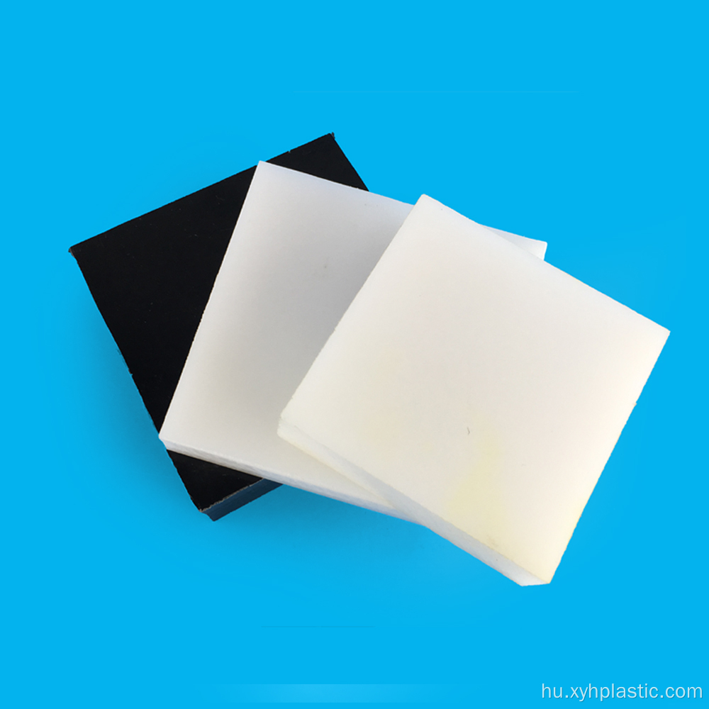 Fehér polietilén HDPE műanyag lemezlap