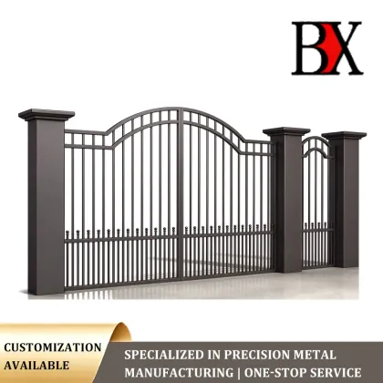 Handcrafted Villa Entry Gate Wrought