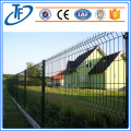 Dark Green Square Post Welded Wire Mesh Fencing