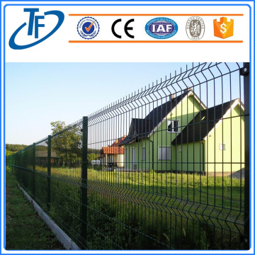 anti-corrosion powder coated 3d welded wire mesh fence