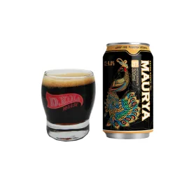 D.KOLN Maurya 9% Vol Black Beer 320ml Craft-Brewed in Germany High-Grade Beer