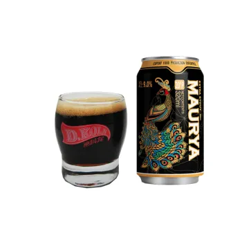 D.KOLN Maurya 9% Vol Black Beer 320ml Craft-Brewed in Germany High-Grade Beer