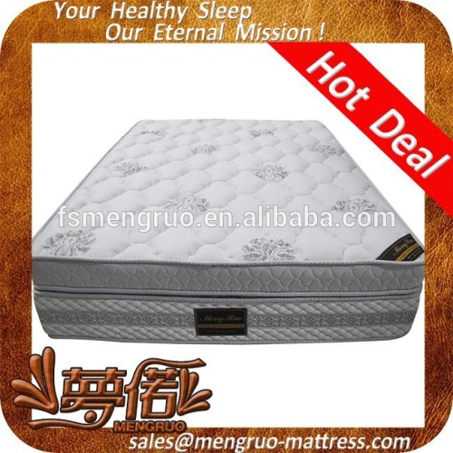 luxury home king size pocket spring double layer mattress