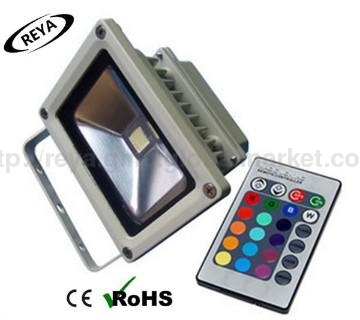 RGB led-Flutlicht mit Fernbedienung