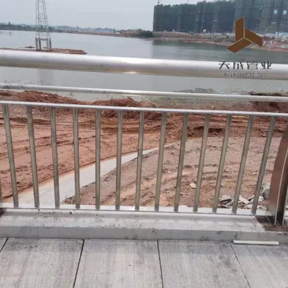 Modern Safety Barrier for Scenic Area Boardwalks