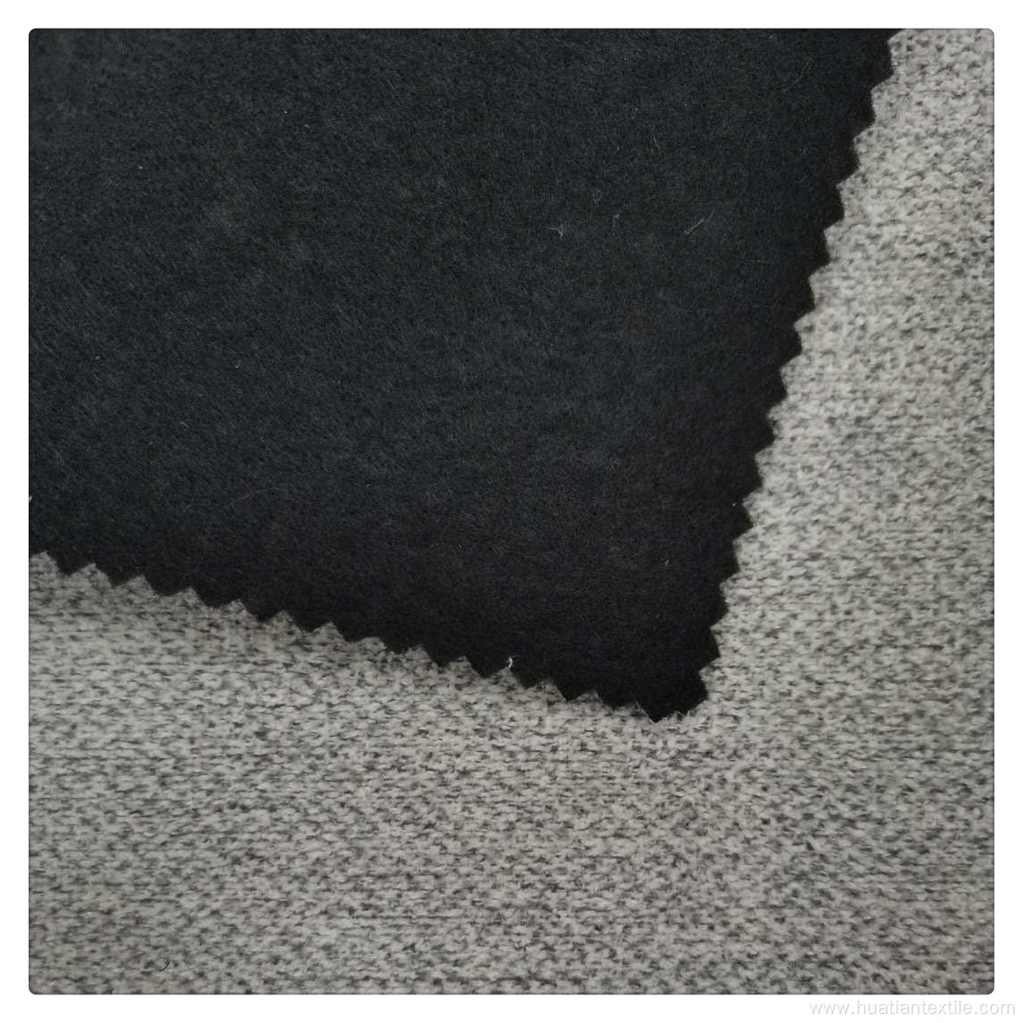 Plano bonded with non-woven fleece sofa fabric