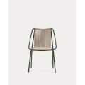Outdoor PE Rattan Armchair for Patio and Garden
