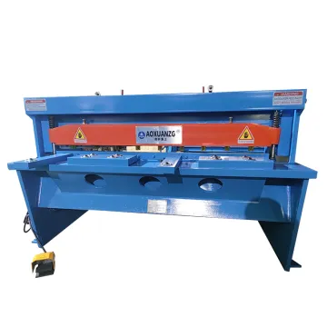Small Electric Shearing Machine for Metal Plate Cutting (3x1300mm)