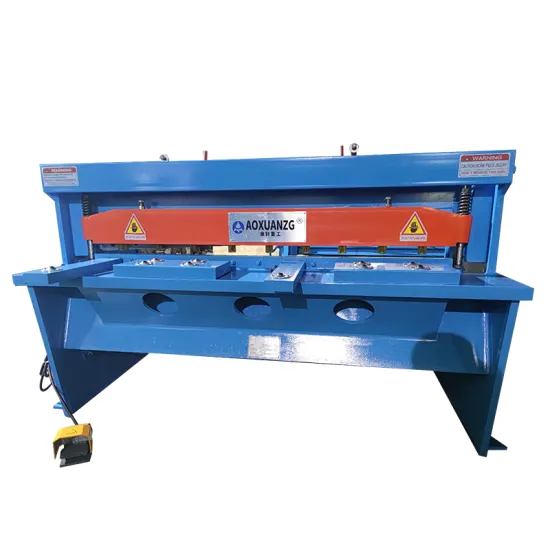 Small Electric Shearing Machine for Metal Plate Cutting (3x1300mm)