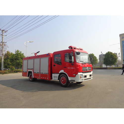 Caminhões de bombeiros de espuma de 6000 litros DFAC chineses baratos