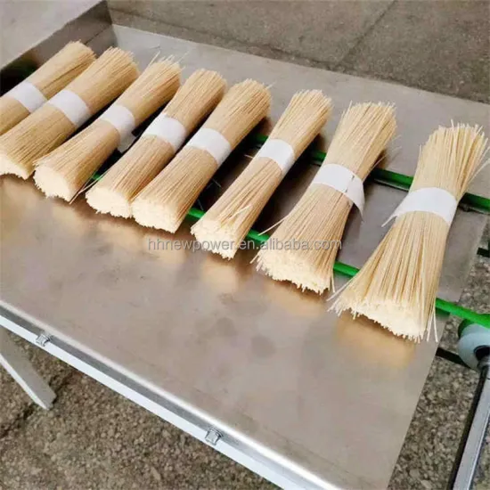 Pasta Udon and Rice Noodle Packing Machine: Dried Noodles Weighting and Strapping Equipment Price