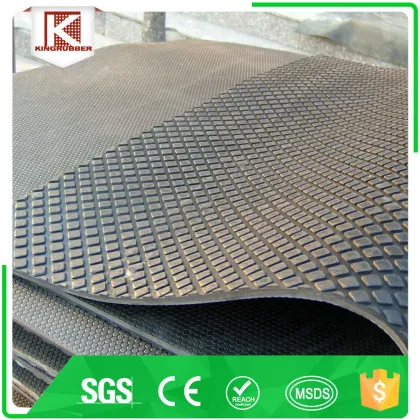 Flat ribbed barn dairy stable cow mat