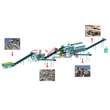 Automatic Flysun Urban Solid Waste Treatment and Intelligent Garbage Sorting Equipment