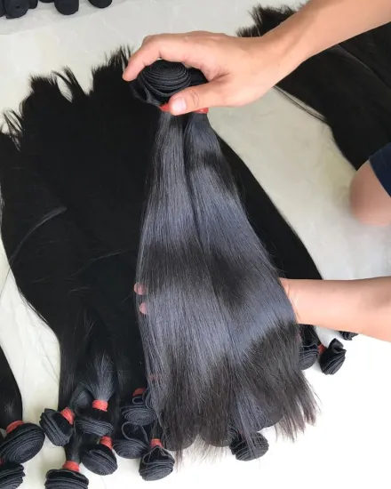 Free sample 100% Mink Brazilian virgin hair Natural color  Remy hair Extension Cuticle Aligned Human hair bundles with closure