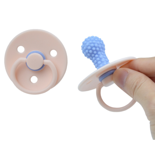 Silicone Rubber Dummy Thread Teething Nipples