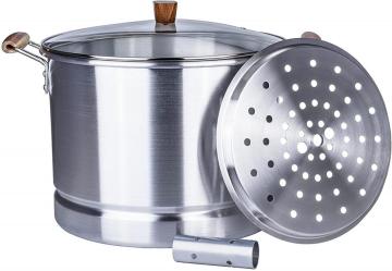 12Qt Aluminum Tamale Steamer Pot