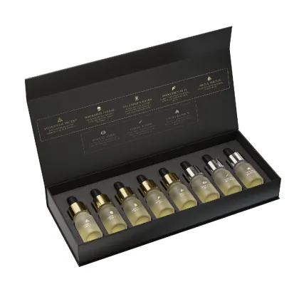 Custom Beauty Magnetic Packaging Essential Oil Paper Box