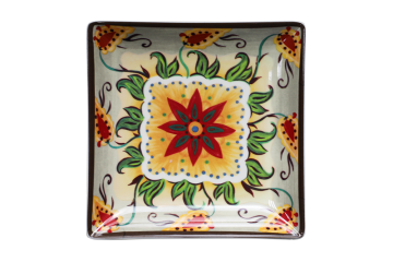 Sunflower Printed Melamine Plates