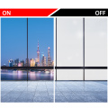 Window Advertising Dimming Devices Half Tempered Glass