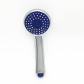 sanyin plastic bathroom blue round handheld shower head