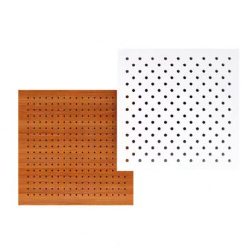 Grooved Wood Acoustic Panel Baffle for Studio