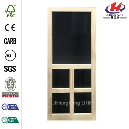 Victoria Stainable Screen Wood Door