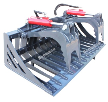 Skid Steer Grapple Bucket Attachment for Loaders