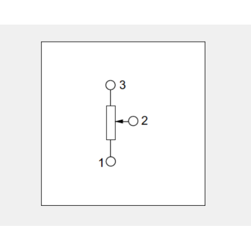 Drehpotentiometer der Serie RK10J