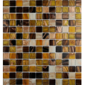 Square Gold Line Glass Mosaic