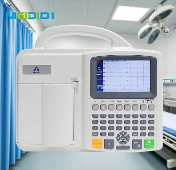 6 Channel Digital ECG/Electrocardiogram Machine